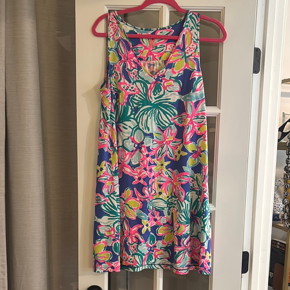 Lilly Pulitzer Vibrant Floral Sleeveless Sundress